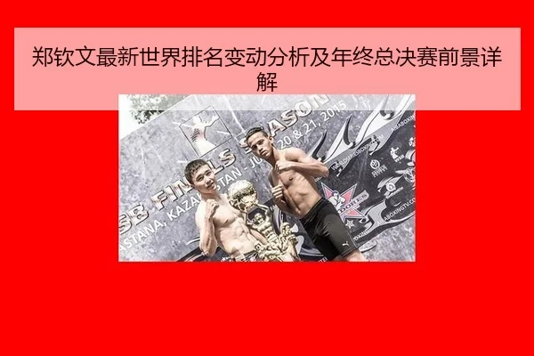 郑钦文最新世界排名变动分析及年终总决赛前景详解